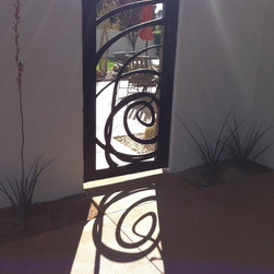 Courtyard & Pedestrain Gates - Home Fencing And Gates