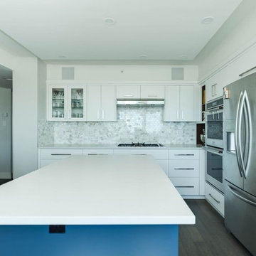 Transitional Home with Pops of Color