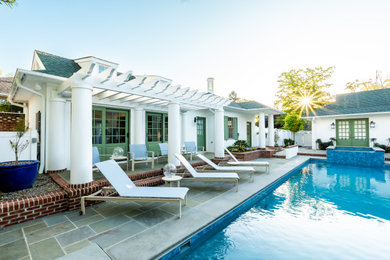 Inspiration for a timeless pool remodel in Other