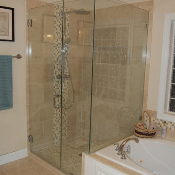 Master Bathroom the Botticino Way