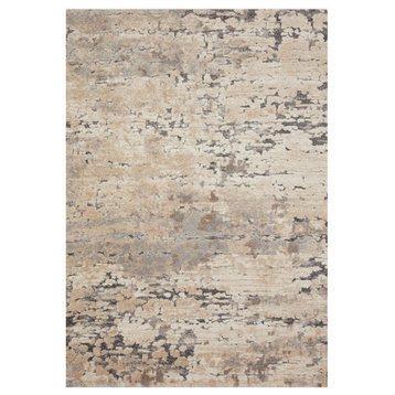 Theory THY-08 Taupe / Grey 2'-7" x 7'-8" Area Rug