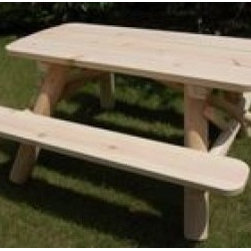 Moon Valley 5-inch Picnic Table Kit - Outdoor Dining Tables