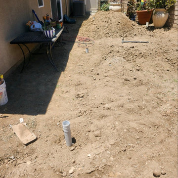 Santa Clarita Outdoor Oasis Project - Before