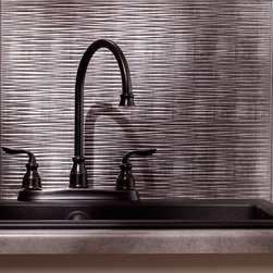 Fasade Ripple, Crosshatch Silver - Home Decor
