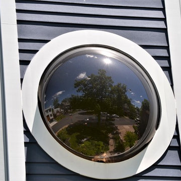 Contemporary Hardie Siding | Provia Door | Arlington, VA