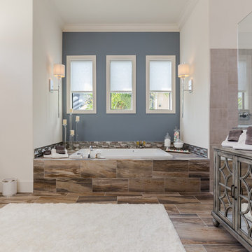 West Indies inspired Contemporary custom home