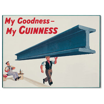 Guinness Brewery 'My Goodness My Guinness XVII' Canvas Art, 35"x47"