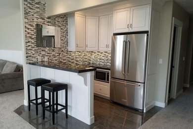 Inspiration for a contemporary kitchen remodel in Salt Lake City