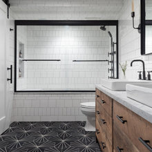 Black And White Bathroom