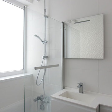 Bain douche & Lavabo Miroir