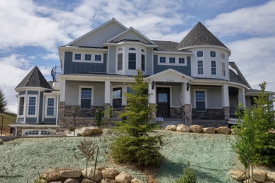 Victorian exterior home idea in Salt Lake City