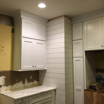 Summerville SC Renovation of a dated 2001 Kitchen & Wine Bar Before/After