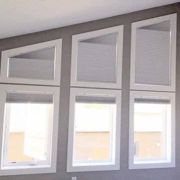 Angled Window Blinds - Elbow Valley Calgary