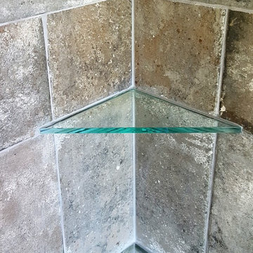Rustic Shower Remodel - Novato, CA