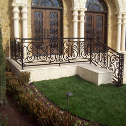 Wrought Iron Porch and Balcony Railing - Products