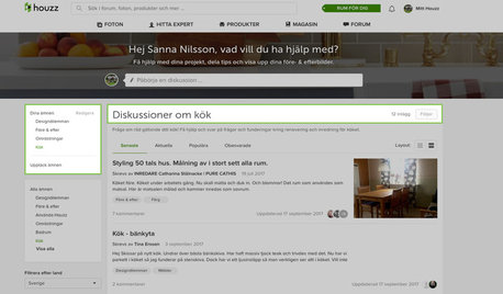 Välkommen till Houzz nya forum