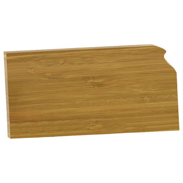 State Shaped Cutting Boards, Amber Bamboo, Kansas