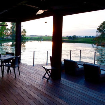 Franklin Indiana Pond-Side Paradise