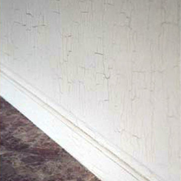 Crackle Faux Finish - Dining Room Sideboard/ Buffet