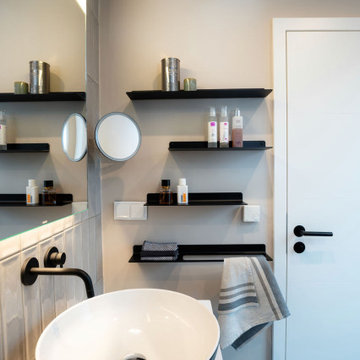 Kleines Badezimmer zum Wohlfühlen