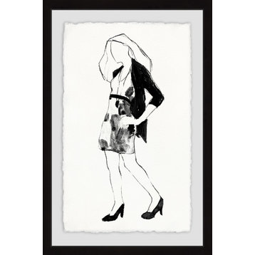 "Dress for Success" Framed Painting Print, 12"x18"