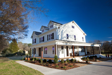 Cottage exterior home idea in Charlotte
