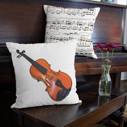 Music and Dance Throw Pillows - Products