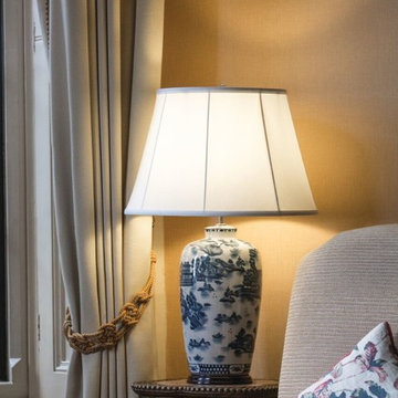 Lucas + McKearn - Elstead Lighting - Blue Traditional Willow