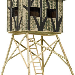 The Mega Buck Hunting Blind - Outdoor Structures