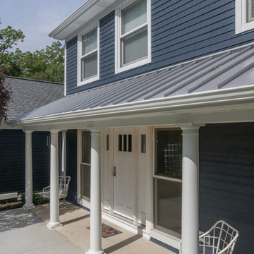 James Hardie Siding with Metal Roofing