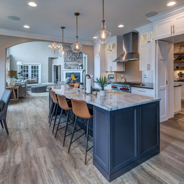 Retractable Backsplash Maximizes Kitchen Space