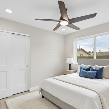 3 BR 1200 SF ADU with Garage in San Diego Bedroom