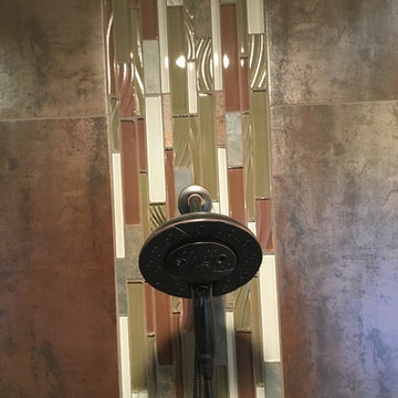 Transitional Shower Remodel in Mountain Ranch, California