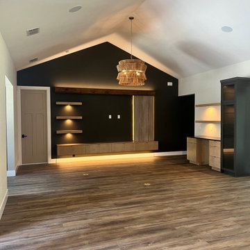 Custom Accent TV Wall