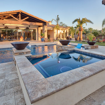 Spectacular New Pool and Landscape Project in Gilbert