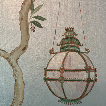 Chinoiserie Dining room & ceiling desgn