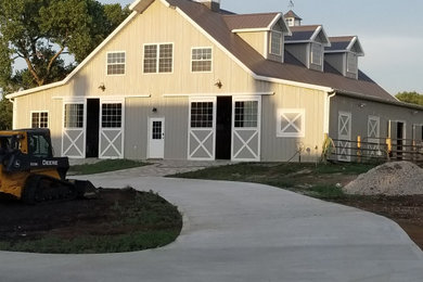 Equestrian barn