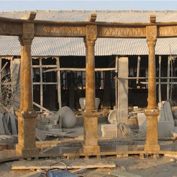 Stone Gazebos - Garden Statues And Yard Art