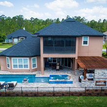 Pool + Hot tub