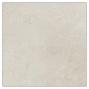 Crema Marfil Honed 18x18 Marble Tile