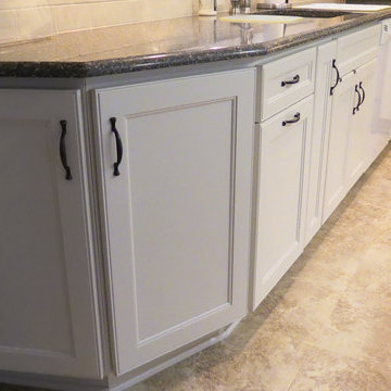 Silver Spring, MD White Kitchen Remodel