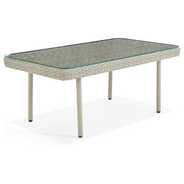 Windham All-Weather Wicker Outdoor 42"L Coffee Table