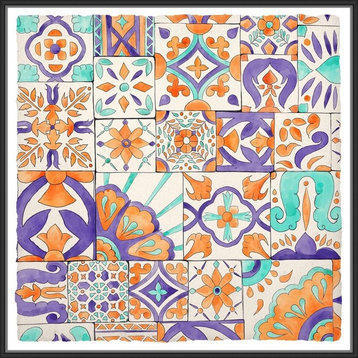 "Mandala Puzzle ", Decorative Wall Art, 41.75"x41.75"
