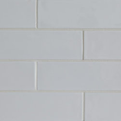 Tuileries Brique  Blanc 2-3/8'' x 7-1/2'' - Wall And Floor Tile