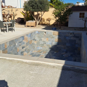 Professional pool building by Aurea Luxe General Construction in La Marina