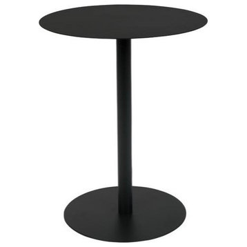 Oval Black End Table | Zuiver Snow