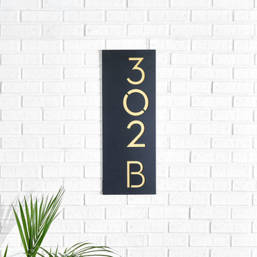 Wall Mounted Address Signs
