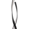 Finesse Decor Vienna LED 55" Tall Integrated LED Dimmable Floor Lamp, Black