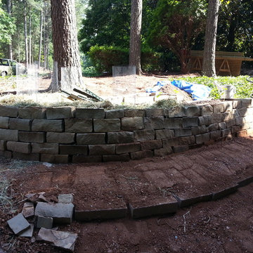 Rock Raised Veggie Garden Bed