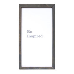 Be Inspired Magnetic Art Board - Picture Frames